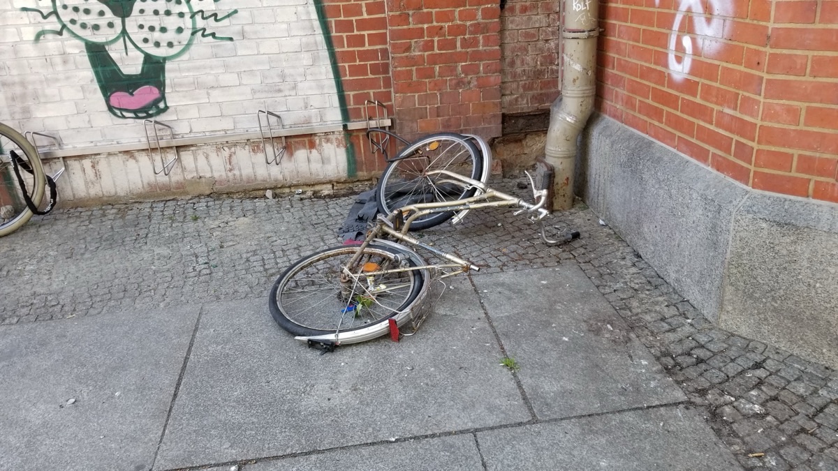 Broken bike