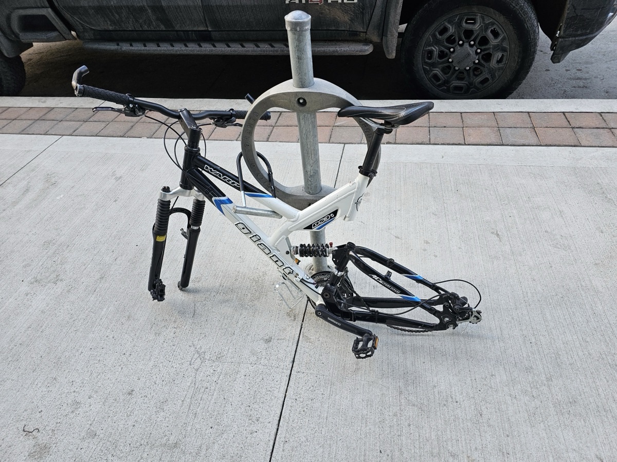 Broken bike