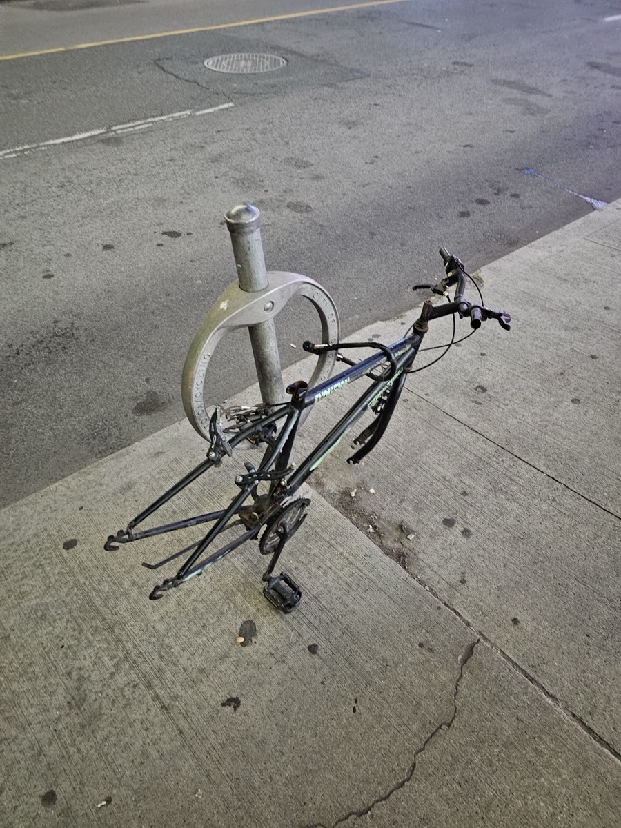 Broken bike