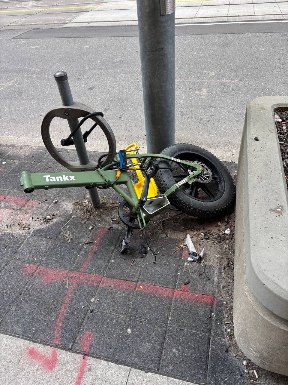 Broken bike